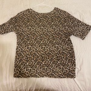 Cheetah Print Top